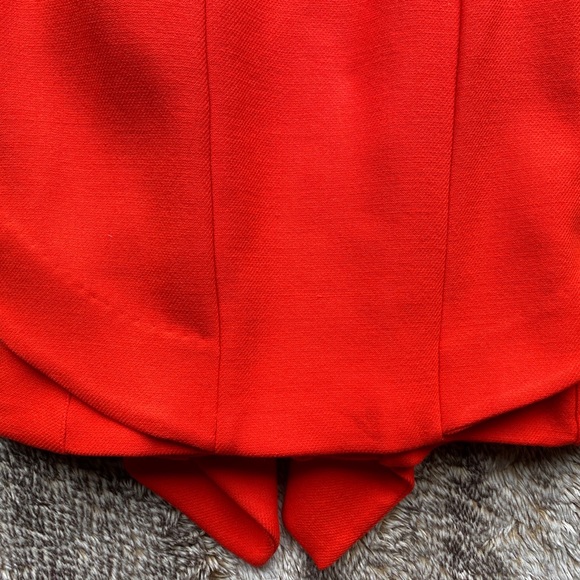 MILLY Ruffled Wool Blend Cape - Picture 7 of 10